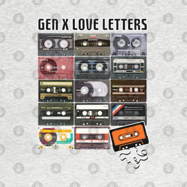 Gen X Love Letters by David Hurd Designs